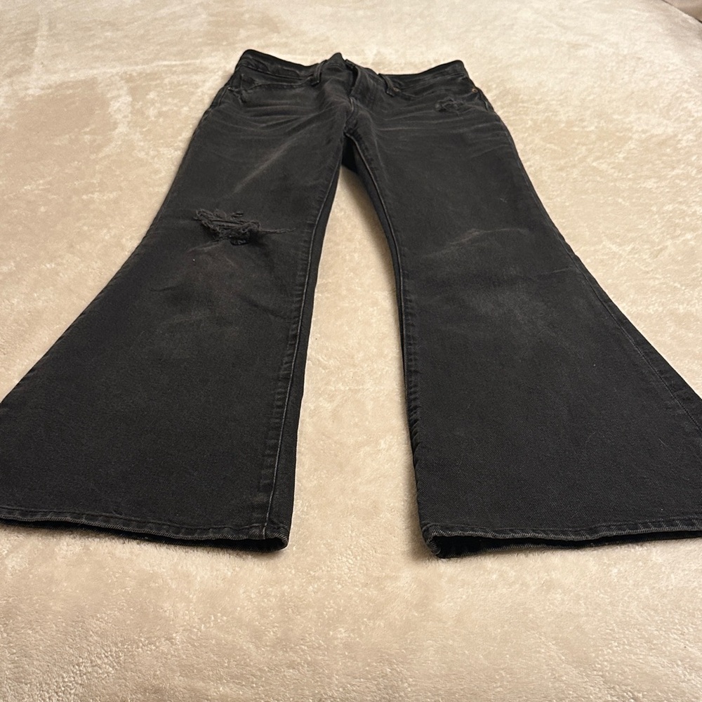 Express Black Wide Leg Women's Jeans